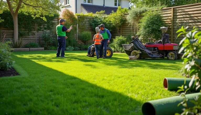 Création de pelouse à Mons : transformez votre jardin avec les Ateliers de Mons !